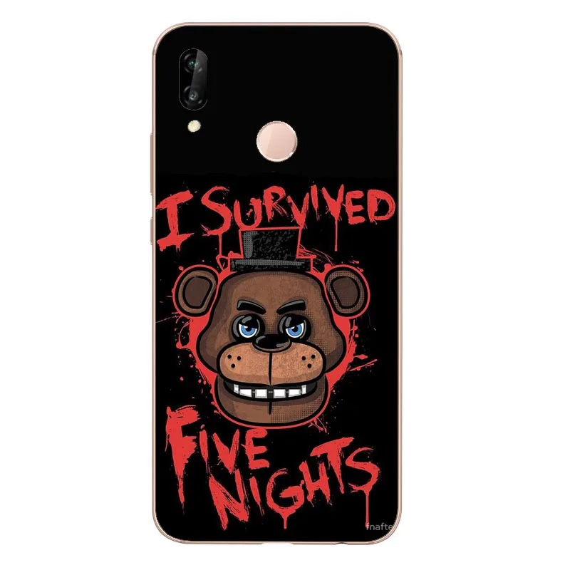 Чехол five nights at freddy's fnaf freddy мягкий силиконовый чехол из ТПУ для телефона Red rice
