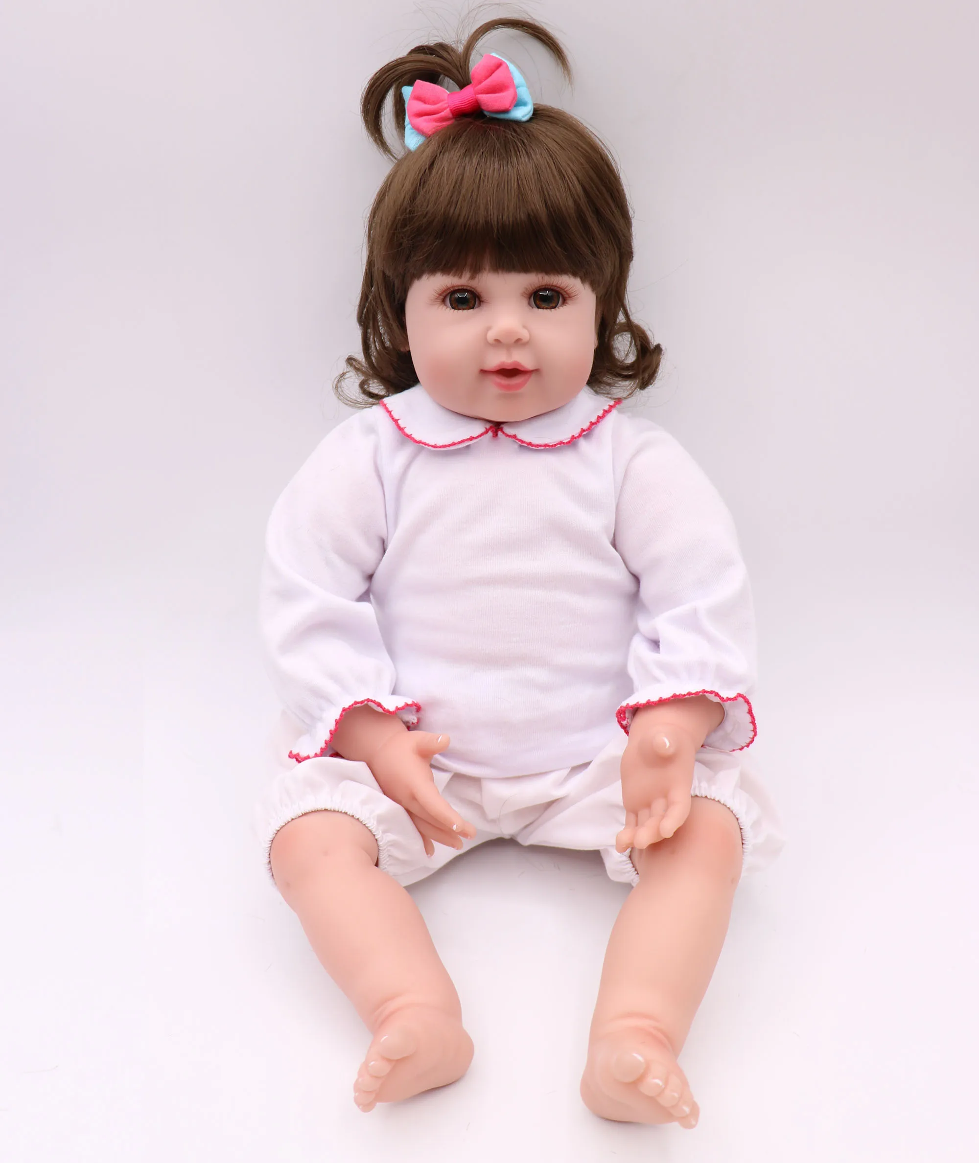 20inch new simulation rebirth silicone Bonecas girl doll, soothing toy zebra costume doll
20inch new simulation rebirth silicone Bonecas girl doll, soothing toy zebra costume doll