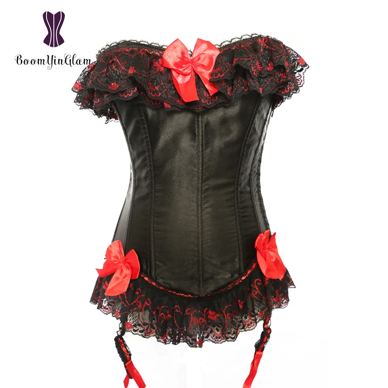 High quality wholesale bowknot body shapewear fashion sexy overbust corsets&bustiers lace up boned corset with suspenders 8069#
High quality wholesale bowknot body shapewear fashion sexy overbust corsets&bustiers lace up boned corset with suspenders 8069#