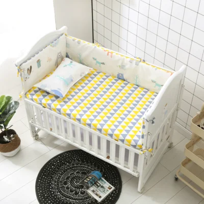 6PCS bear Baby Crib Bedding Set for Girl Boys Cartoon protetor de berco Newborn Baby Bed Linen Cot (4bumpers+sheet+pillow cover)
6PCS bear Baby Crib Bedding Set for Girl Boys Cartoon protetor de berco Newborn Baby Bed Linen Cot (4bumpers+sheet+pillow cover)