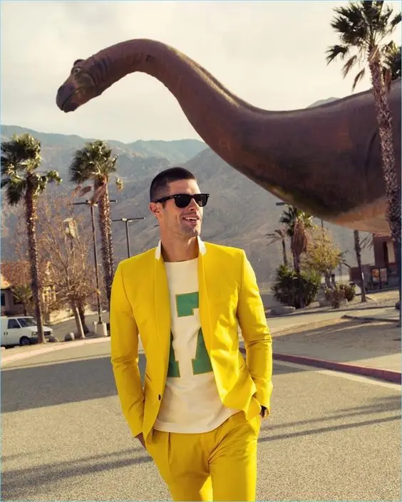 Latest Coat Pant Designs Yellow Men Prom Suit Slim Fit 2 Piece Tuxedo Custom Groom Suits Fashion Blazer Masculino Jacket+Pant Z3
Latest Coat Pant Designs Yellow Men Prom Suit Slim Fit 2 Piece Tuxedo Custom Groom Suits Fashion Blazer Masculino Jacket+Pant Z3