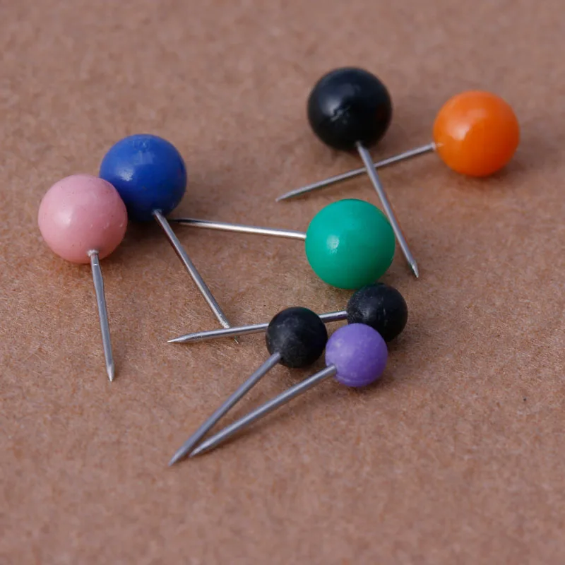 50pcs/Set New Office Thumbtacks Push Pins Metal Pin Office&School Supplies Cork Wall Nails Photo Wall Studs
50pcs/Set New Office Thumbtacks Push Pins Metal Pin Office&School Supplies Cork Wall Nails Photo Wall Studs