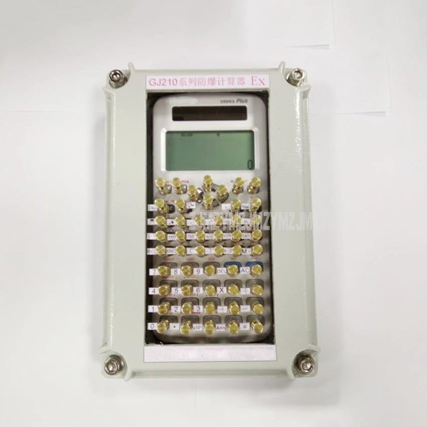 GJ210-H Mini Scientific калькулятор для функций Counter Explosion взрывозащищенный калькулятор, опасное место, склад нефтехимической аптеки
GJ210-H Mini Scientific калькулятор для функций Counter Explosion взрывозащищенный калькулятор, опасное место, склад нефтехимической аптеки