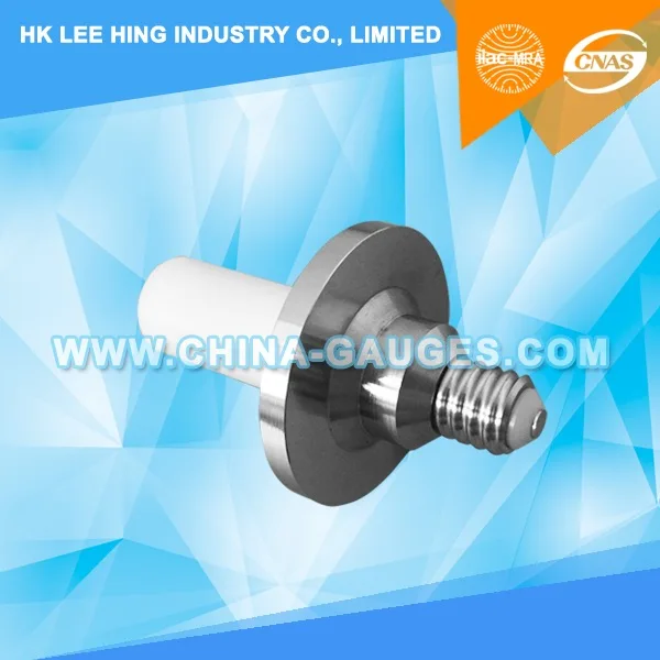 E14 Plug Gauge for Lampholder for Testing Contact Making 7006-30-2 (Included ISO 17025 CNAS & ILAC Calibration Certificate)
E14 Plug Gauge for Lampholder for Testing Contact Making 7006-30-2 (Included ISO 17025 CNAS & ILAC Calibration Certificate)