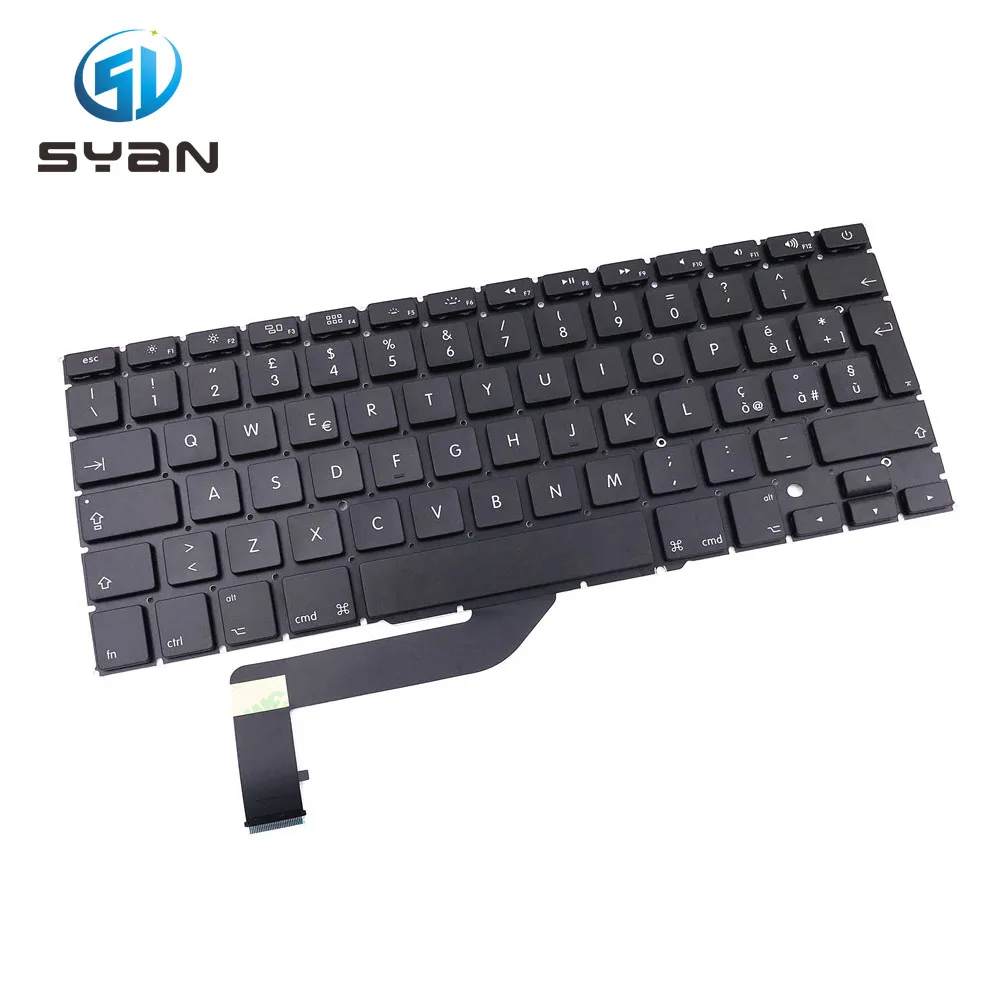 Italian A1398 keyboard with backlight for Macbook Pro Retina 15.4 inches laptop MC975 ME665 ME293 ME294 keyboards with backlit
Italian A1398 keyboard with backlight for Macbook Pro Retina 15.4 inches laptop MC975 ME665 ME293 ME294 keyboards with backlit
