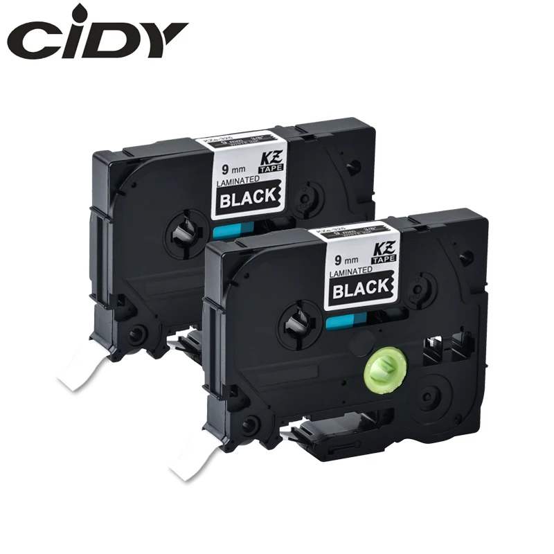 CIDY 2pcs/lot 9mm White ON Black TZe-325 tze 325 tze325 tz325 for p touch compatible label printer tz 325 tz-325 laminated tape
CIDY 2pcs/lot 9mm White ON Black TZe-325 tze 325 tze325 tz325 for p touch compatible label printer tz 325 tz-325 laminated tape