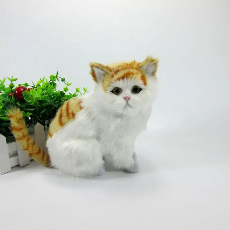 creative simulation cat toy polyethylene & furs stripe&white cat doll gift about 18x13x11cm 2494
creative simulation cat toy polyethylene & furs stripe&white cat doll gift about 18x13x11cm 2494