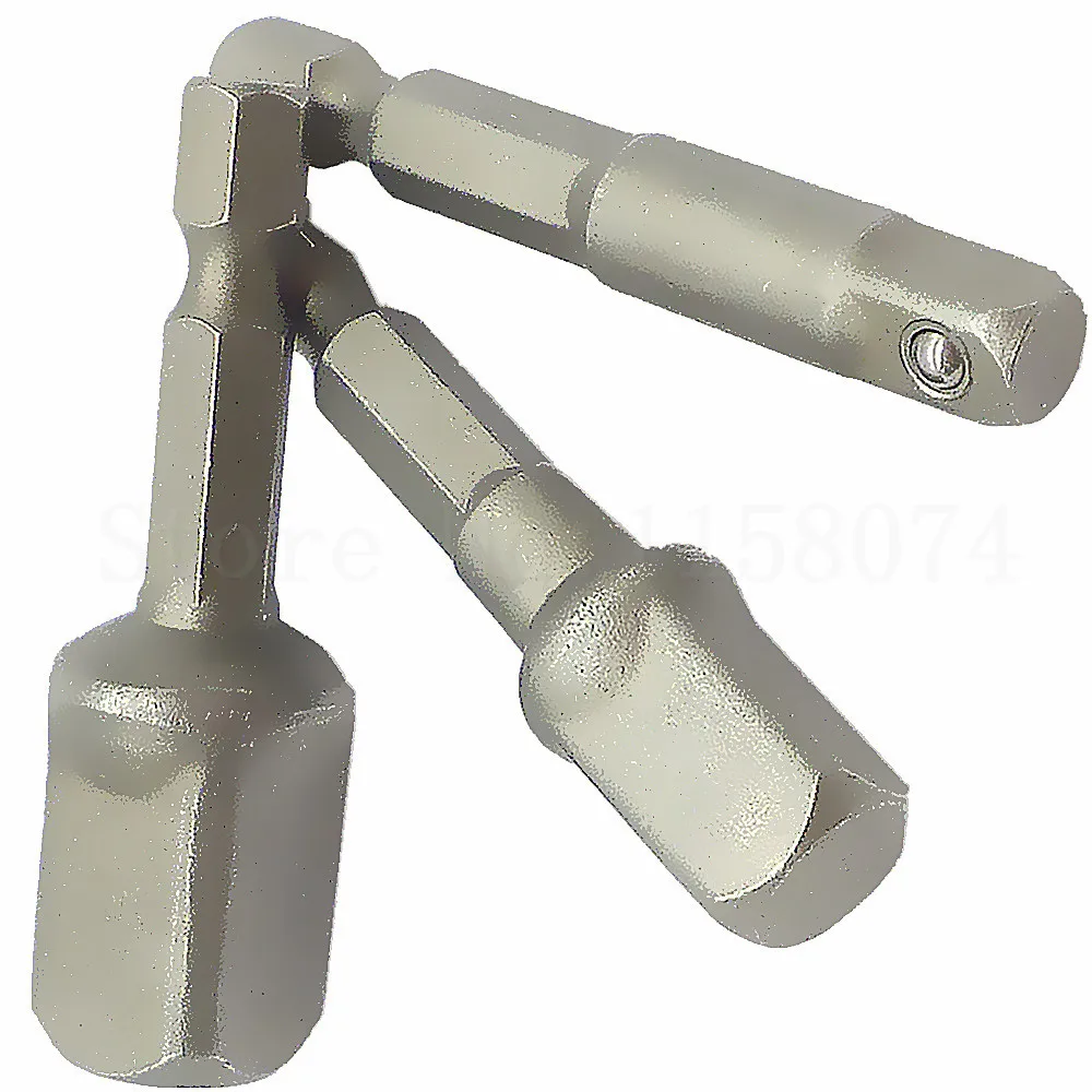 3 шт. 1/4 "3/8" 1/2 "шестигранный фланец для электродрели торцевой гаечный ключ
