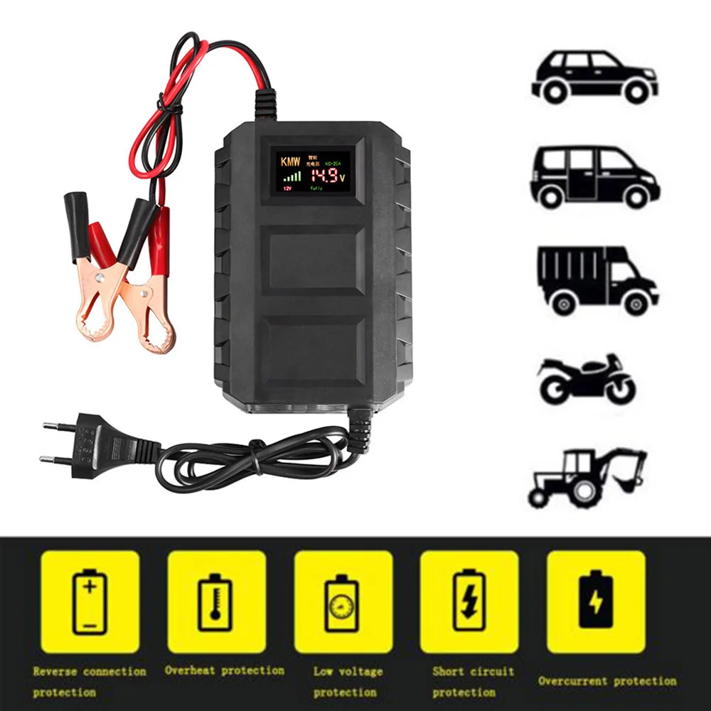 Liplasting 12V 20A автомобильное зарядное устройство свинцово-кислотного аккумулятора для мотоцикла автомобильное умное зарядное устройство защи...
Liplasting 12V 20A автомобильное зарядное устройство свинцово-кислотного аккумулятора для мотоцикла автомобильное умное зарядное устройство защи...