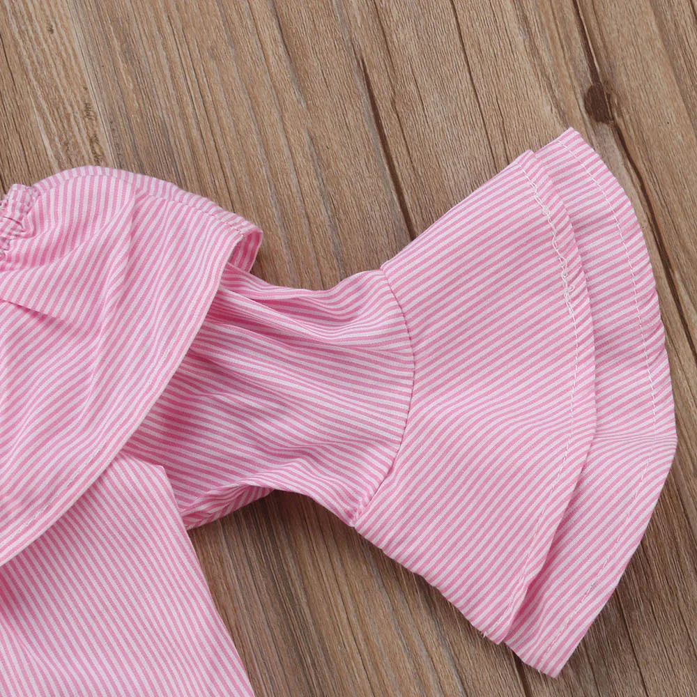 Toddler Infant Overalls Baby Girl Clothes Striped Tops Romper Ripped Pants Outfits Clothes Set
Toddler Infant Overalls Baby Girl Clothes Striped Tops Romper Ripped Pants Outfits Clothes Set