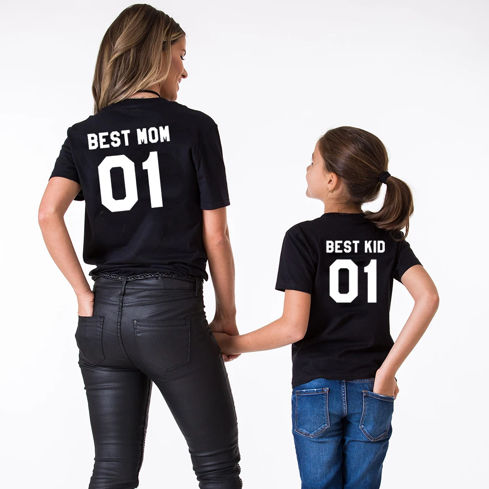 Best Mom Best Kid Matching Mom and Child Shirts Mother and Daughter Son TShirts Summer Short Sleeve Casual Family Look Outfits
Best Mom Best Kid Matching Mom and Child Shirts Mother and Daughter Son TShirts Summer Short Sleeve Casual Family Look Outfits