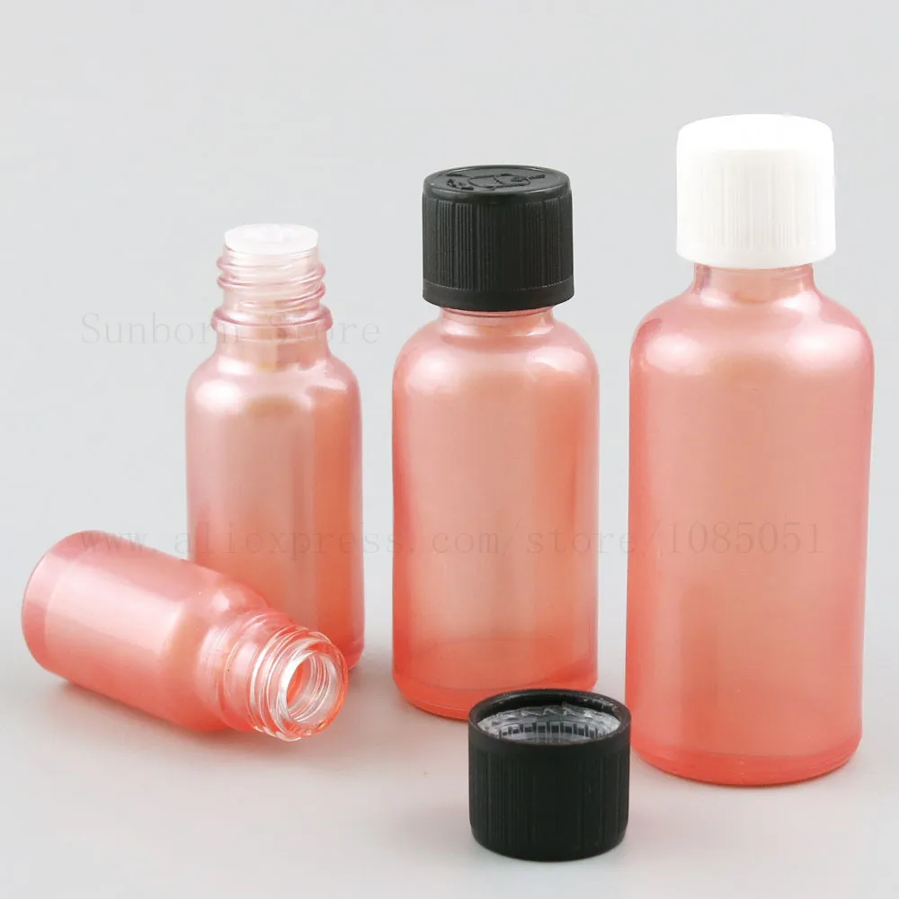 Paint Pink Glass Bottle with Orifice Reducer and Cap Small Essential Oil Vials e liquid bottles 10ml 30ml 50ml 100ml 500pcs
Paint Pink Glass Bottle with Orifice Reducer and Cap Small Essential Oil Vials e liquid bottles 10ml 30ml 50ml 100ml 500pcs