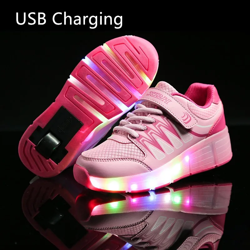 Детские кроссовки на колесиках, розовые, синие, с USB-зарядкой, со светодиодсветильник кой, 2020
Детские кроссовки на колесиках, розовые, синие, с USB-зарядкой, со светодиодсветильник кой, 2020