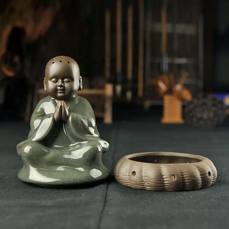 Large little monk censer vows Ceramic plate of incense burner Ta smoked incense burner There are tea pet furnishing articles
Large little monk censer vows Ceramic plate of incense burner Ta smoked incense burner There are tea pet furnishing articles