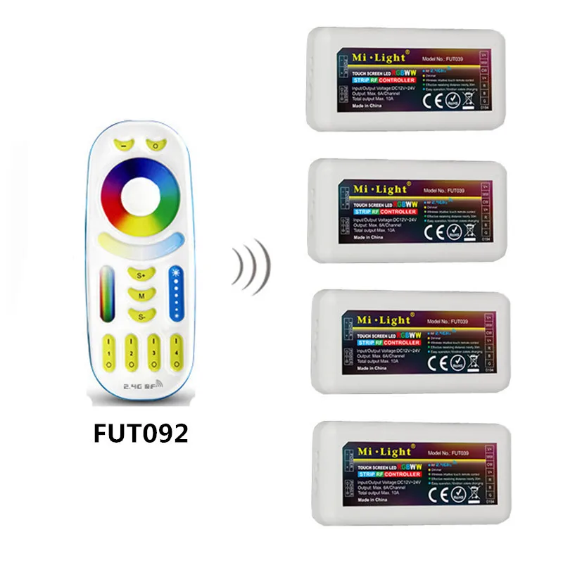 DC12V-24V Mi Light RGB + CCT контроллер светодиодной ленты 2,4G 4-зонный пульт дистанционного управления RF беспроводной диммер для 5050 3528 RGB RGBW светодиодны...
DC12V-24V Mi Light RGB + CCT контроллер светодиодной ленты 2,4G 4-зонный пульт дистанционного управления RF беспроводной диммер для 5050 3528 RGB RGBW светодиодны...