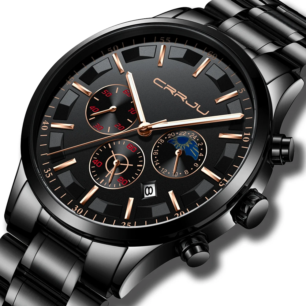NEW Top Brand Luxury Relojes 2019 Watch Men Crrju Fashion Sport Quartz Clock Watches Business Waterproof Watch Relogio Masculino
NEW Top Brand Luxury Relojes 2019 Watch Men Crrju Fashion Sport Quartz Clock Watches Business Waterproof Watch Relogio Masculino