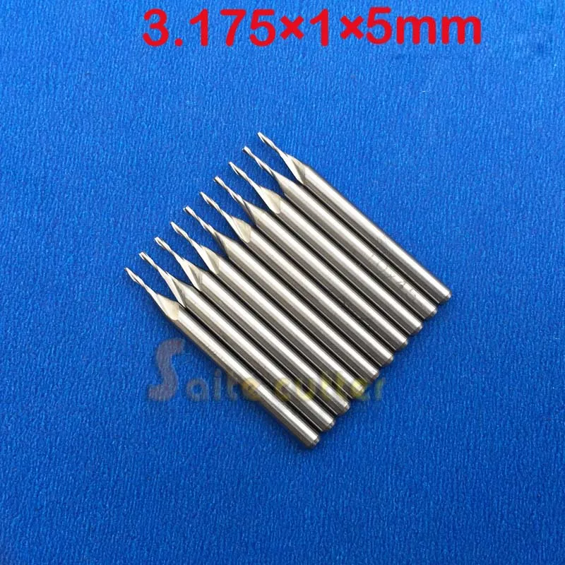 High quality 3.175*1.0*5 mm two flute milling cutter router bits for CNC Machine Engraving
High quality 3.175*1.0*5 mm two flute milling cutter router bits for CNC Machine Engraving