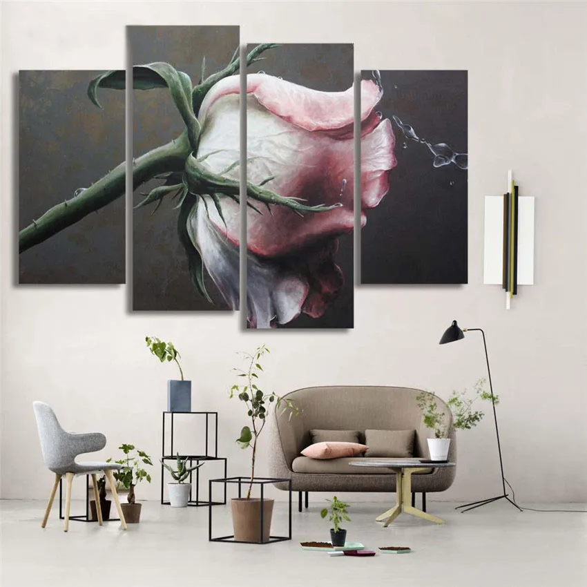 Hot Sale Abstractos Wall Poster For Home Decor Elegant Pink Flower Canvas Printing Modern Painting Art Modular Pictures
Hot Sale Abstractos Wall Poster For Home Decor Elegant Pink Flower Canvas Printing Modern Painting Art Modular Pictures