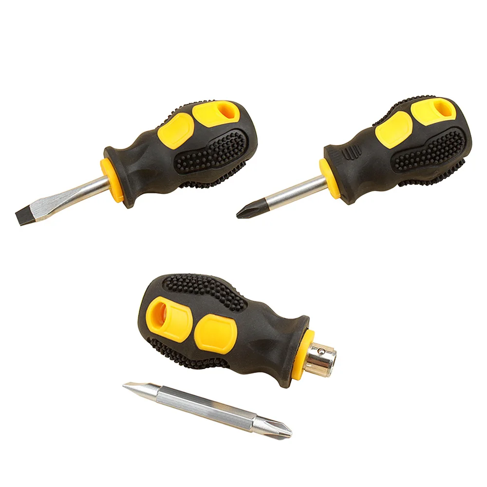 1Pc Mini Dual Purpose Scalable Screwdrivers 6*40mm Short Distance Screwdriver CR-V Phillips and Slotted Screw Driver 
1Pc Mini Dual Purpose Scalable Screwdrivers 6*40mm Short Distance Screwdriver CR-V Phillips and Slotted Screw Driver