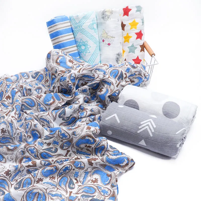 Muslinlife Animals Baby Swaddle 100% Muslin Cotton Baby Blanket Diapers Newborns Baby Blanket Muslin Bedding Linens
Muslinlife Animals Baby Swaddle 100% Muslin Cotton Baby Blanket Diapers Newborns Baby Blanket Muslin Bedding Linens