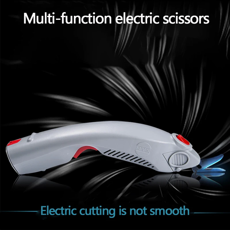 MYX Handheld Electric Scissors Cutting Machine Clothing Cutting Charging Scissors Leather Bags Trimming Scissors
MYX Handheld Electric Scissors Cutting Machine Clothing Cutting Charging Scissors Leather Bags Trimming Scissors
