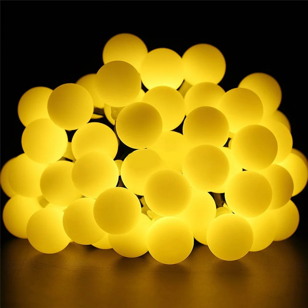 Solar Globe 50 LED Ball String Lights Solar Power Patio Lights Christmas Light Lighting for Home Garden Lawn Party Decorations
Solar Globe 50 LED Ball String Lights Solar Power Patio Lights Christmas Light Lighting for Home Garden Lawn Party Decorations