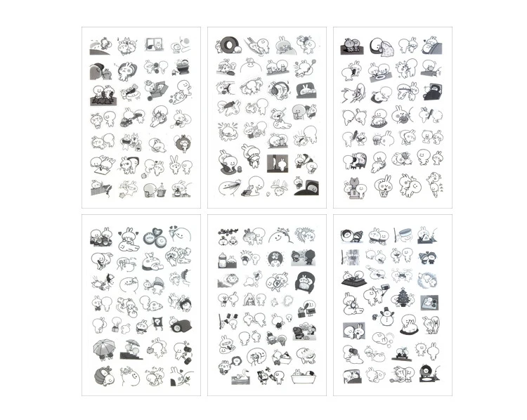 6PCS/ PACK Kawaii Cute Rabbit Sticker Marker Planner Diary DIY Decorate Stationery Stickers Scrapbooking Bullet Journal sl1399
6PCS/ PACK Kawaii Cute Rabbit Sticker Marker Planner Diary DIY Decorate Stationery Stickers Scrapbooking Bullet Journal sl1399