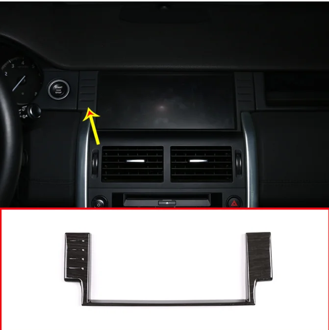 Black Wood Grain ABS 10 inches Navigation Decoration Frame Trim For Land Rover Discovery Sport 2015-2019 Accessories
Black Wood Grain ABS 10 inches Navigation Decoration Frame Trim For Land Rover Discovery Sport 2015-2019 Accessories