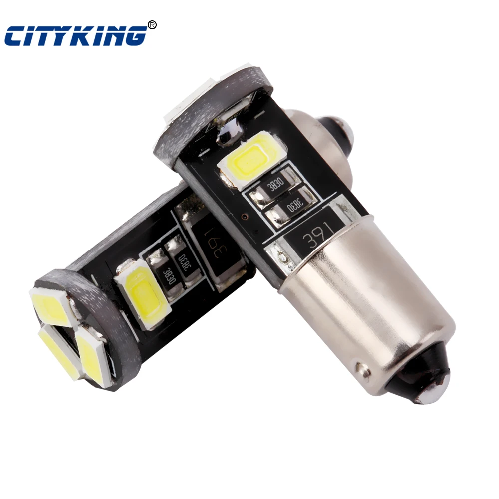 Wholesale 2pcs/Lot Canbus ba9s led 5smd 5730 5630 LED car Light Canbus W5W t4w 194 SMD Error Free White Light Bulbs
Wholesale 2pcs/Lot Canbus ba9s led 5smd 5730 5630 LED car Light Canbus W5W t4w 194 SMD Error Free White Light Bulbs