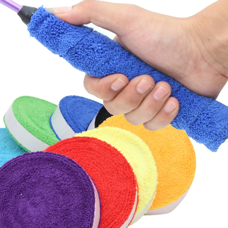10m cotton Towel Tennis Overgrips Anti-skid Sweat grip Absorbed Wraps Badminton racket OverGrip Fishing Skidproof Sweat Band
10m cotton Towel Tennis Overgrips Anti-skid Sweat grip Absorbed Wraps Badminton racket OverGrip Fishing Skidproof Sweat Band