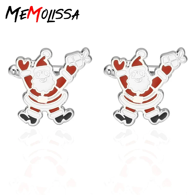 MeMolissa 3 Pairs Dancing Santa Claus Cufflinks Copper Coin Cufflinks for Men Gift For Christmas day party Boutiques necessary
MeMolissa 3 Pairs Dancing Santa Claus Cufflinks Copper Coin Cufflinks for Men Gift For Christmas day party Boutiques necessary