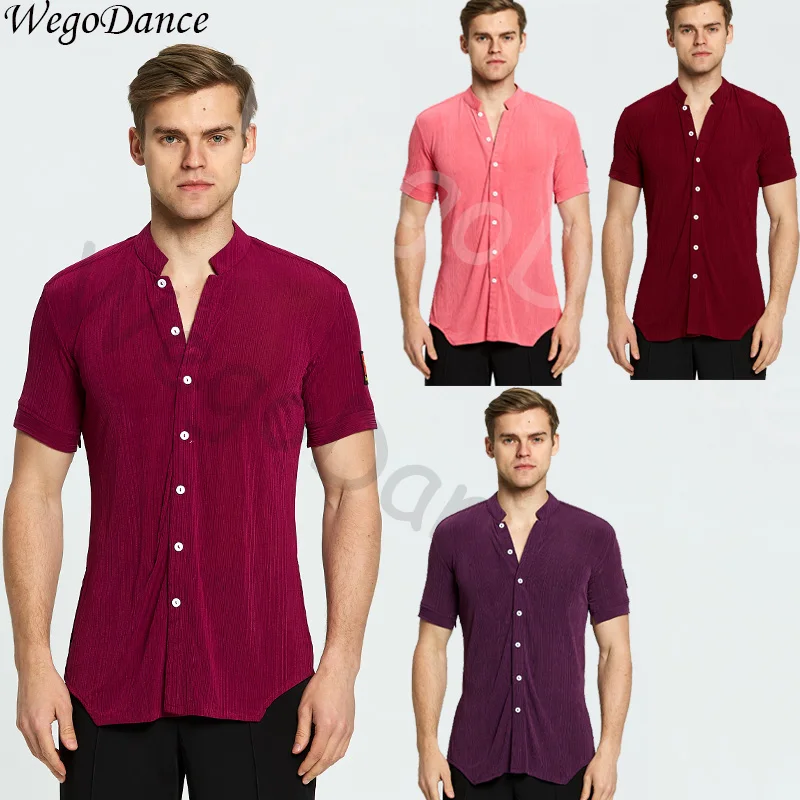 fashion Modern Dance Men's Top Short Sleeve Ballroom Dance Waltz dancewear freeshipping
fashion Modern Dance Men's Top Short Sleeve Ballroom Dance Waltz dancewear freeshipping
