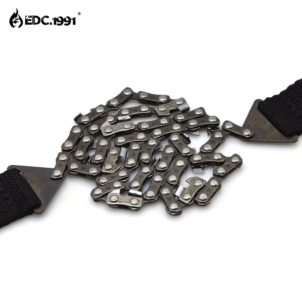 EDC.1991 Outdoor Survival Gear 65 Manganese Steel Hand Felling Saw Portable Hand Chain Wire Saw Camping Equipment Tactical Tool
EDC.1991 Outdoor Survival Gear 65 Manganese Steel Hand Felling Saw Portable Hand Chain Wire Saw Camping Equipment Tactical Tool