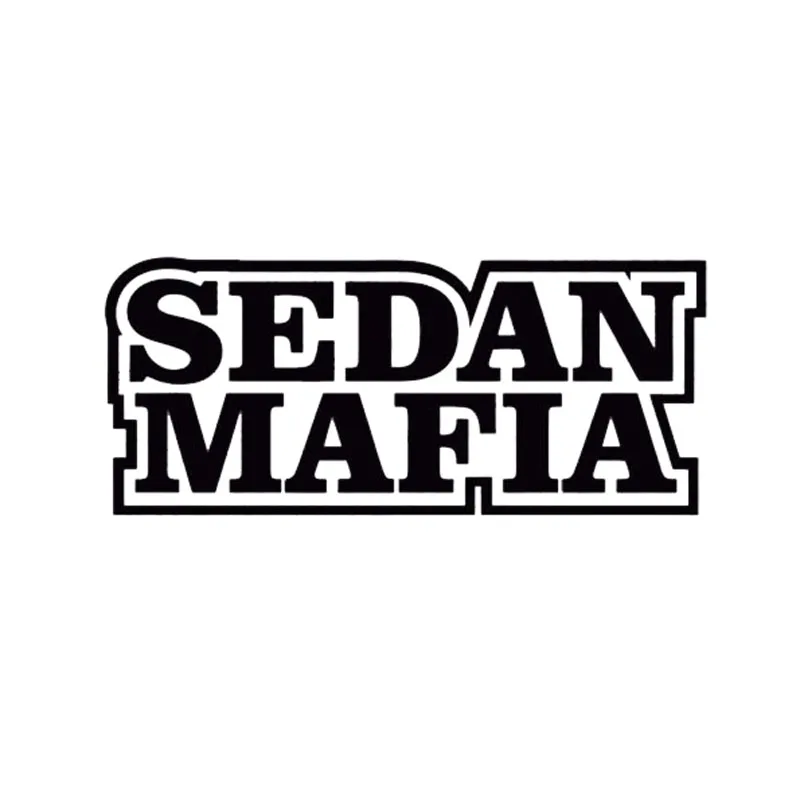 14*6CM Cool Car Decal Stickers SEDAN MAFIA Fashion Wild Vinyl Personalized Car Body Accessories Black/Silver C9-0120
14*6CM Cool Car Decal Stickers SEDAN MAFIA Fashion Wild Vinyl Personalized Car Body Accessories Black/Silver C9-0120