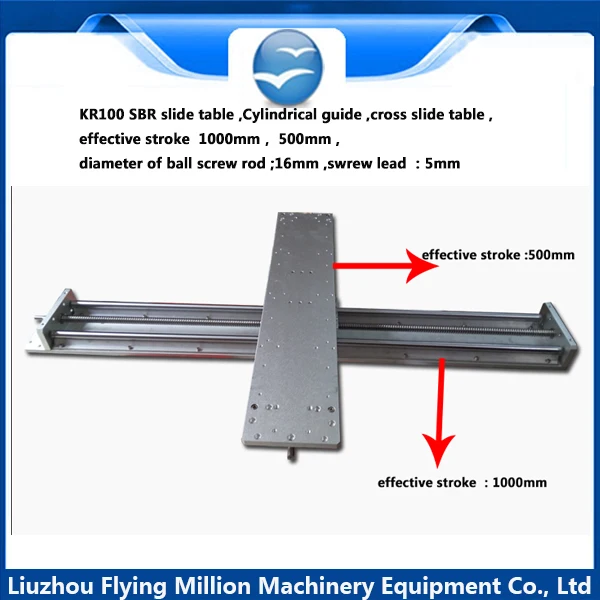 1605 ball screw linear sliding electric slide guide rail cross table module 1000 500|screw stopper|screw bottleslide mix |