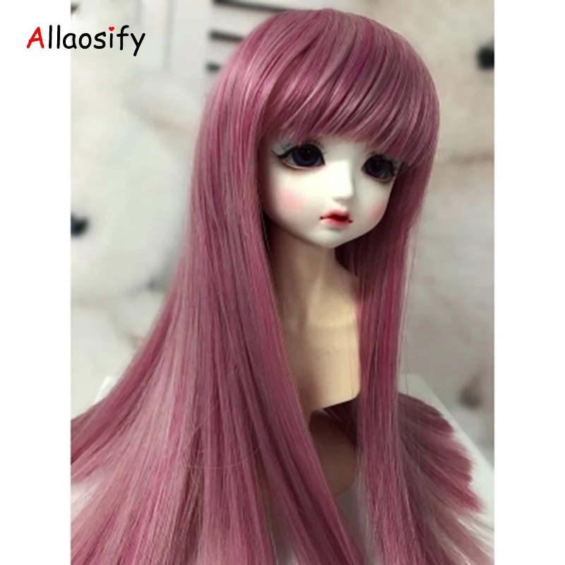 Волосы Allaosify Bjd, новинка 1/3, парик Bjd, высокотемпературный, длинный, прямой, модный парик MSD SD для шарнирной куклы, бесплатная доставка
Волосы Allaosify Bjd, новинка 1/3, парик Bjd, высокотемпературный, длинный, прямой, модный парик MSD SD для шарнирной куклы, бесплатная доставка