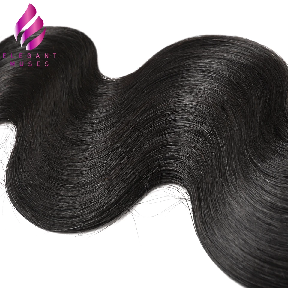 Элегантные бразильские 100% человеческие волосы пучки перуанские волнистые 1 шт.