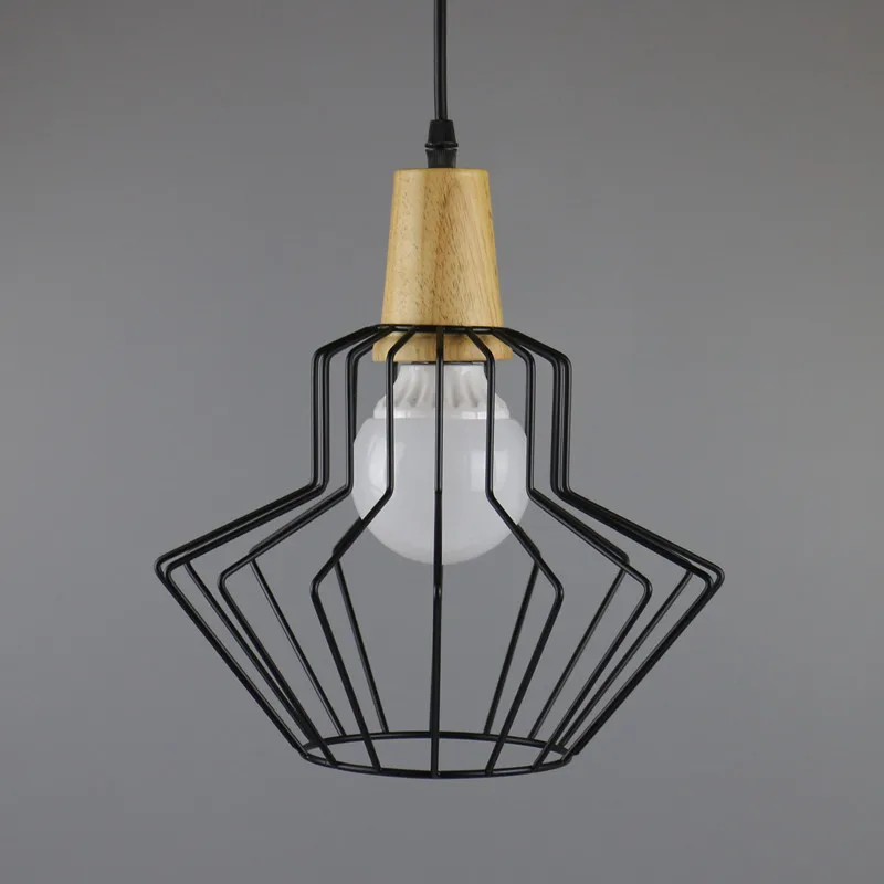 LOFT Vintage Lamp Pendant Light Wood And Iron Industrial Style Indoor Lighting Ceiling Restaurant Bar Light Fixture 
LOFT Vintage Lamp Pendant Light Wood And Iron Industrial Style Indoor Lighting Ceiling Restaurant Bar Light Fixture