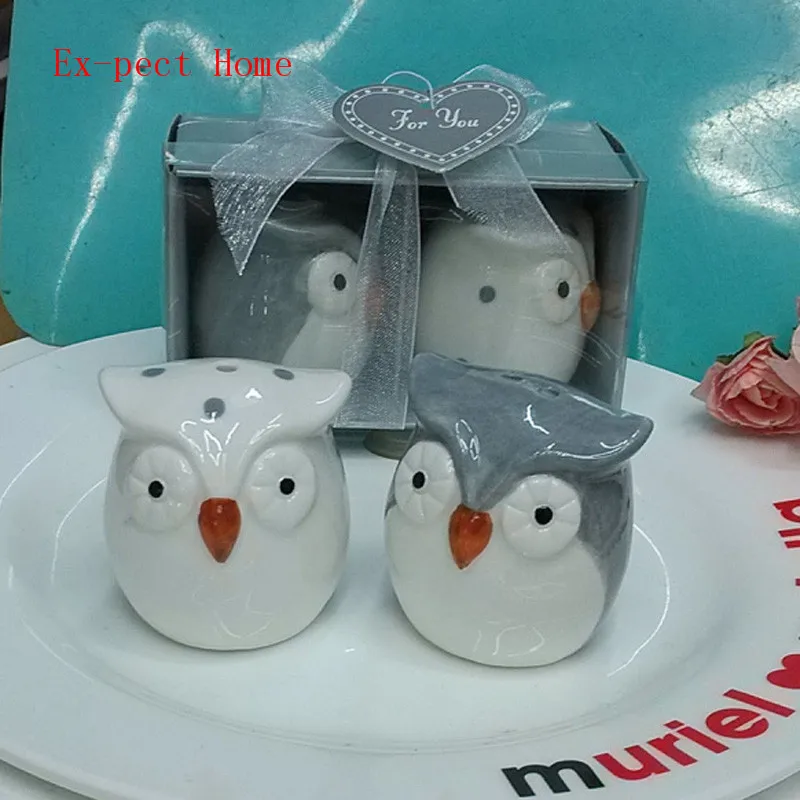 200pcs=100sets/lot Wedding Favors and Gifts Baby Shower Gray and White Color Owl Ceramic Salt and Pepper Shaker Free Shipping
200pcs=100sets/lot Wedding Favors and Gifts Baby Shower Gray and White Color Owl Ceramic Salt and Pepper Shaker Free Shipping