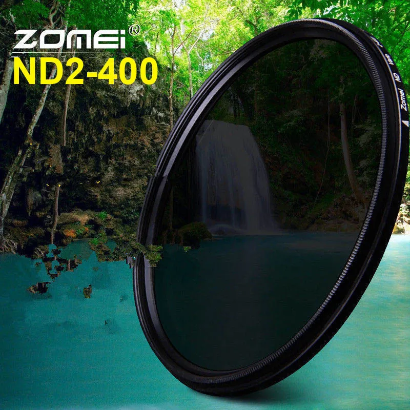 ZOMEI 49mm 52mm 55mm 58mm 62mm 67mm 72mm 77mm 82mm Variable Fader ND Filter Neutral Density ND2-400 Lens Filter for Canon Nikon
ZOMEI 49mm 52mm 55mm 58mm 62mm 67mm 72mm 77mm 82mm Variable Fader ND Filter Neutral Density ND2-400 Lens Filter for Canon Nikon
