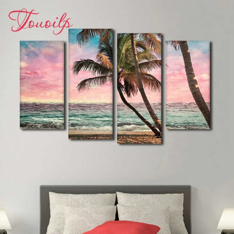 4pcs/set 5d Sea view beach Diamond Painting Cross Stitch Pattern Diamond Embroidery Mosaic Full Drill Home Decor DIYPainting
4pcs/set 5d Sea view beach Diamond Painting Cross Stitch Pattern Diamond Embroidery Mosaic Full Drill Home Decor DIYPainting