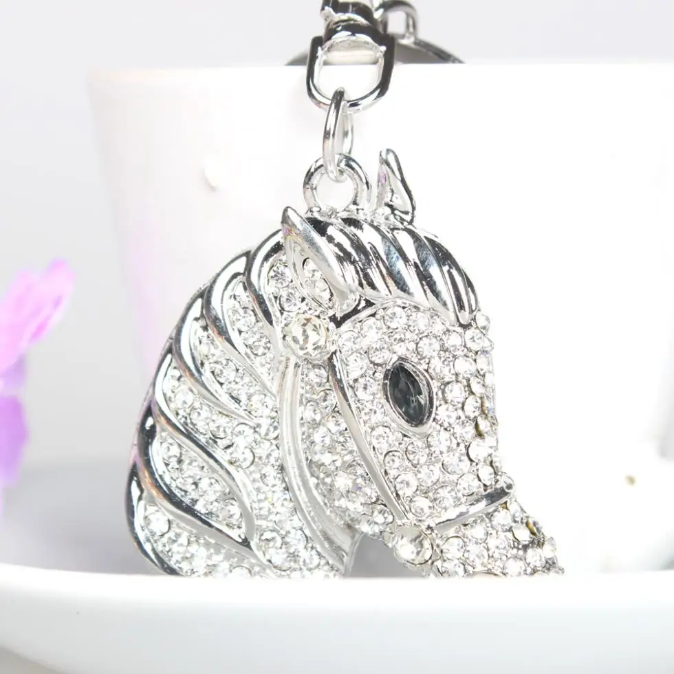 Horse Head Lovely Cute Rhinestone Crystal Charm Purse Bag Key Chain Pendent Gift Hot New Fashion Outfit
Horse Head Lovely Cute Rhinestone Crystal Charm Purse Bag Key Chain Pendent Gift Hot New Fashion Outfit