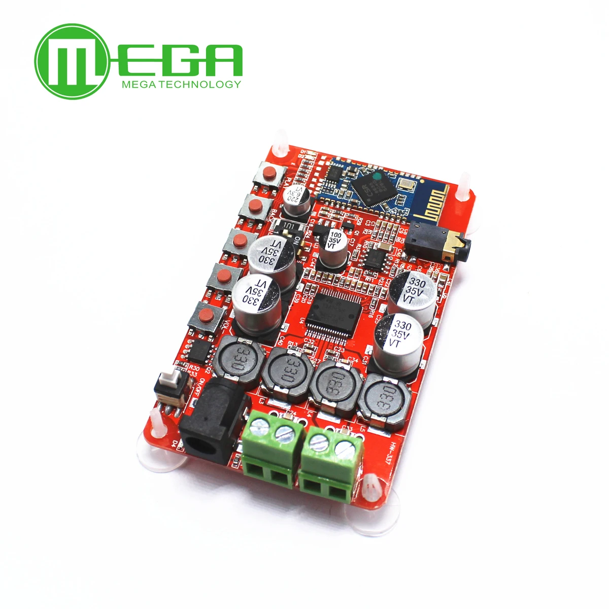 TDA7492P 50W+50W Wireless Bluetooth 4.0 Audio Receiver Digital Amplifier Board 2.1 Interface 8 ~ 25V DC Power Supply
TDA7492P 50W+50W Wireless Bluetooth 4.0 Audio Receiver Digital Amplifier Board 2.1 Interface 8 ~ 25V DC Power Supply