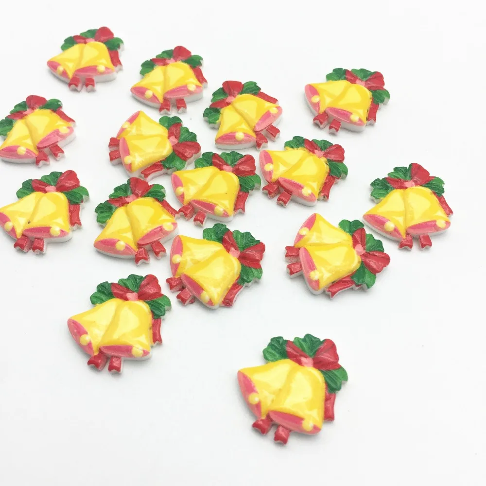50pcs 20x19mm Resin Christmas Bell Cabochons Flatbacks Embellishments For Cardmaking DIY Scrapbooking Crafts
50pcs 20x19mm Resin Christmas Bell Cabochons Flatbacks Embellishments For Cardmaking DIY Scrapbooking Crafts