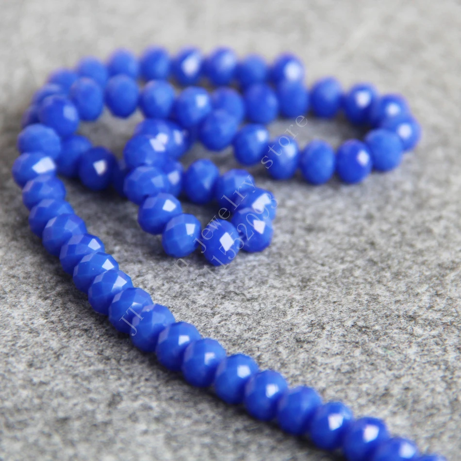 T8267 Charming 6X8mm Faceted Blue AB+ colorful glass Crystal beads!Fit For Making Bracelet&Necklace DIY Jewelry wholesale
T8267 Charming 6X8mm Faceted Blue AB+ colorful glass Crystal beads!Fit For Making Bracelet&Necklace DIY Jewelry wholesale