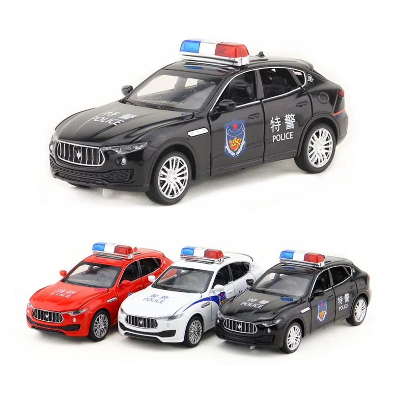 1:32 Scale/Diecast Model Toy Car/Maserati Levante SUV Super Sport Police/Sound & Light/Pull back/Educational Collection/Gift/Kid
1:32 Scale/Diecast Model Toy Car/Maserati Levante SUV Super Sport Police/Sound & Light/Pull back/Educational Collection/Gift/Kid