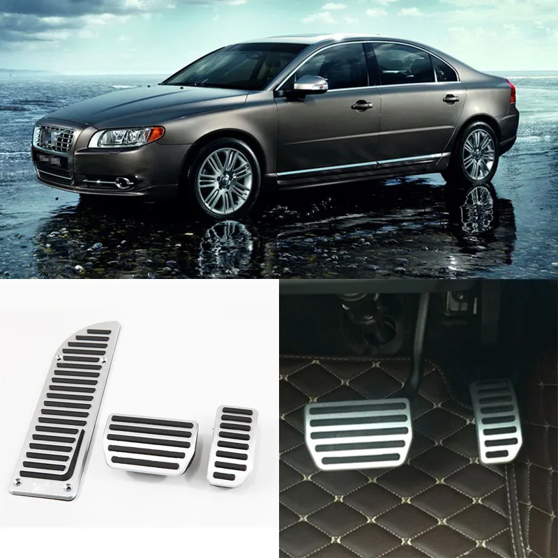 3pcs Aluminium Non Slip Foot Rest Fuel Gas Brake Pedal Cover For Volvo S80L AT 2009-2016
3pcs Aluminium Non Slip Foot Rest Fuel Gas Brake Pedal Cover For Volvo S80L AT 2009-2016
