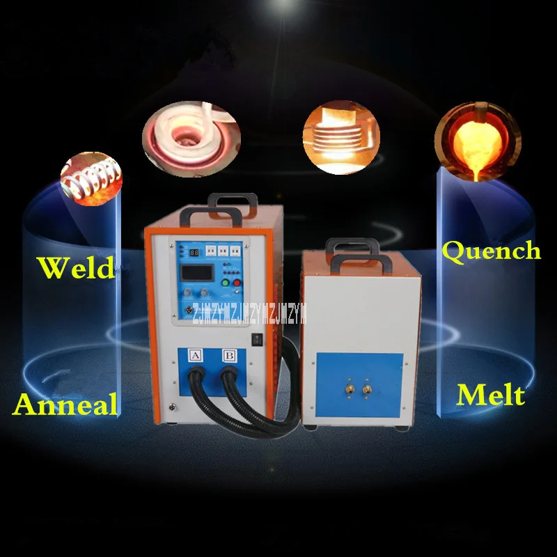 40KW High Frequency Brazing Machine Induction Soldering Metal Brazing machine Smelting Melting Furnace Annealing Equipment 380V
40KW High Frequency Brazing Machine Induction Soldering Metal Brazing machine Smelting Melting Furnace Annealing Equipment 380V