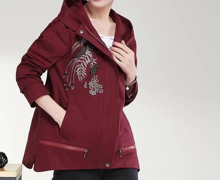 M-4XL Hot / Winter Female New Fashion Middle-aged Big Yards Short Coat Loose Fat MM Jacket Hooded Windbreaker
M-4XL Hot / Winter Female New Fashion Middle-aged Big Yards Short Coat Loose Fat MM Jacket Hooded Windbreaker