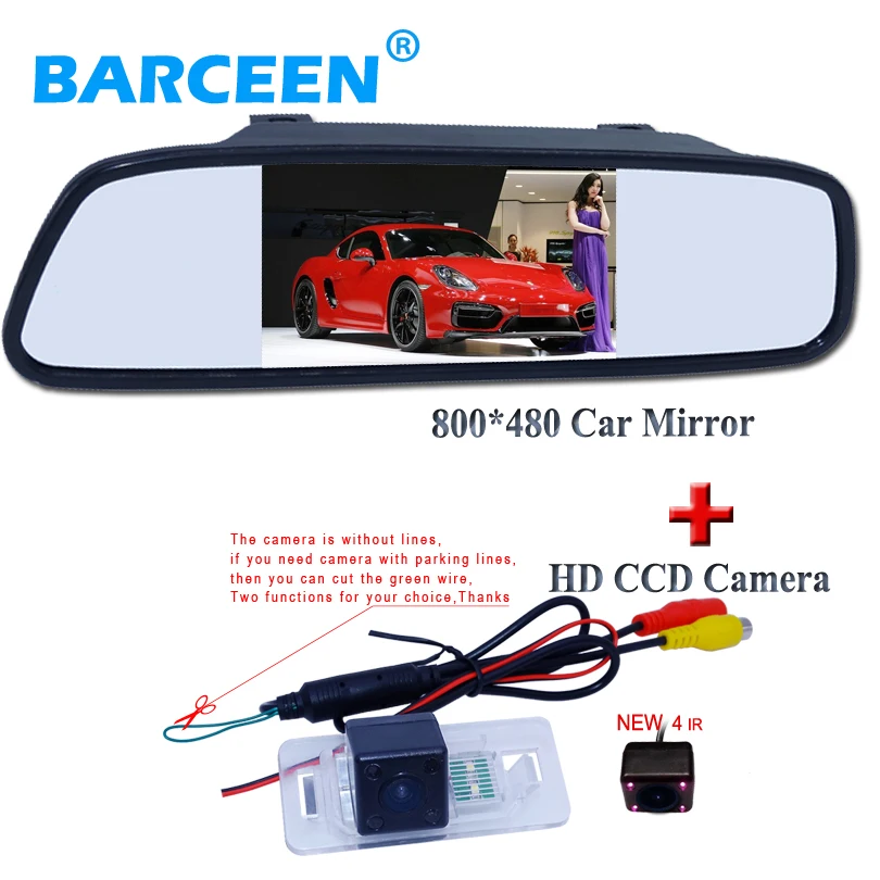 4.3" car rear view mirror bring high resolution with 170 degree wide lens car parking camera use for BMW 3 Series/5 Series
4.3" car rear view mirror bring high resolution with 170 degree wide lens car parking camera use for BMW 3 Series/5 Series